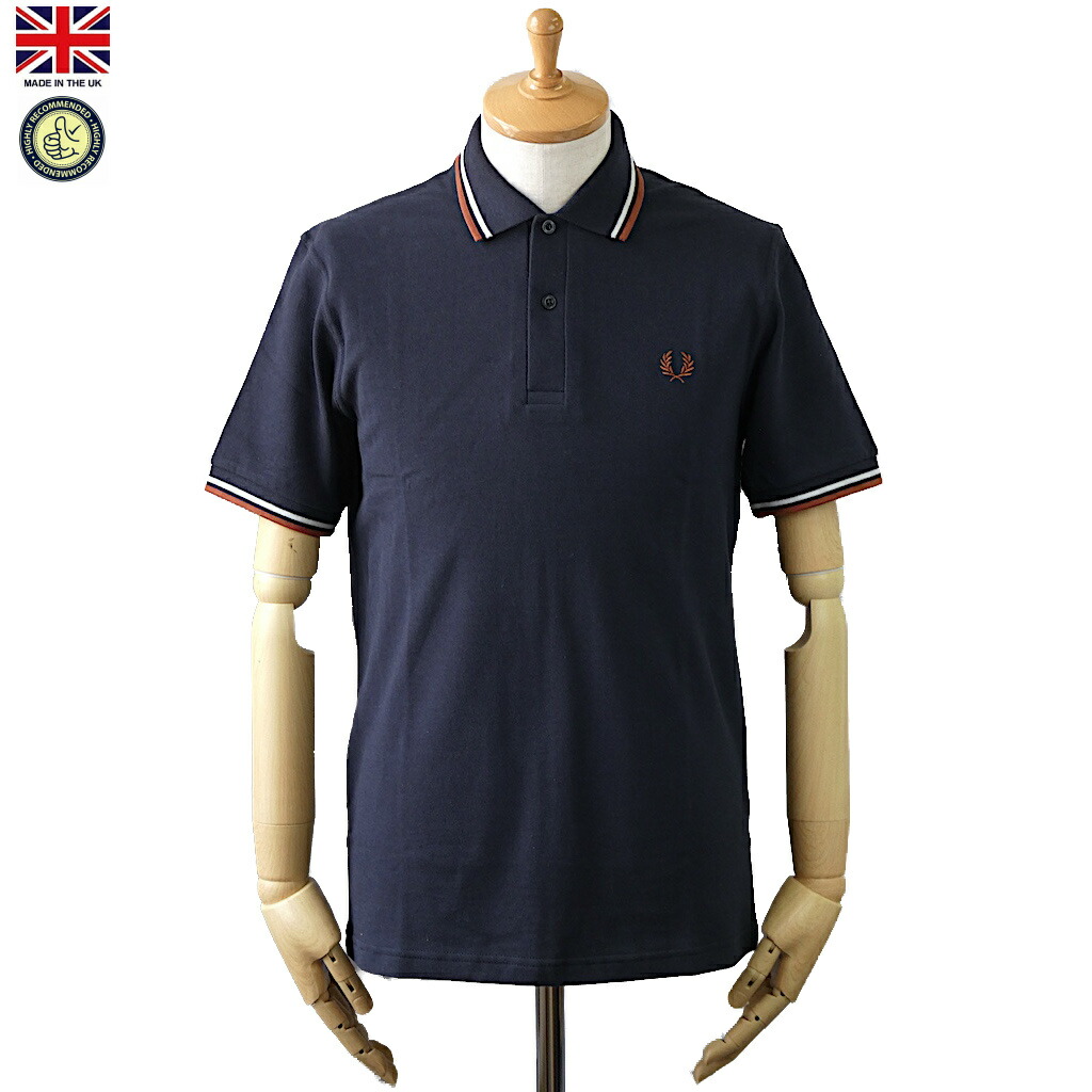 fred perry twin tipped short sleeve polo shirt