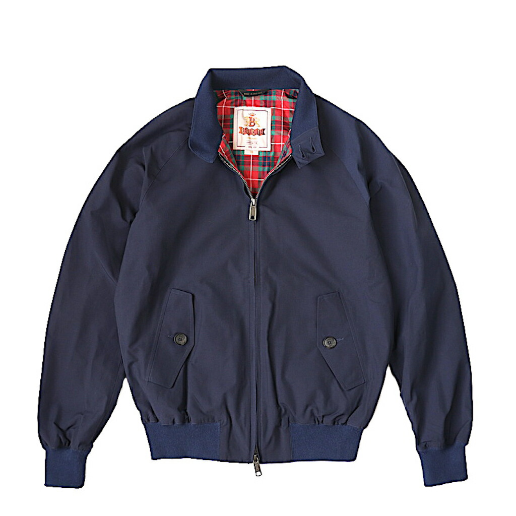 楽天市場】BARACUTA バラクータ メンズ G9 バラクータクロス オリジナル クラシック ダークネイビー スイングトップ ハリントンジャケット  英国製 : Anthology