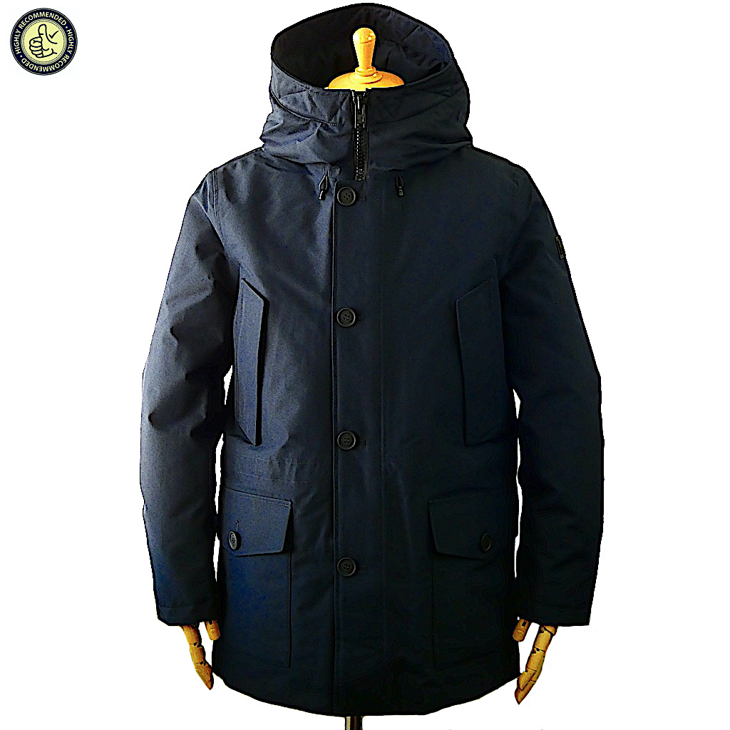 楽天市場 Woolrich ウールリッチ Wo0218 Gtx Mountain Parka Navy Melton メンズ ゴアテックス マウンテンパーカ ダウンパーカ ビジネス 通勤 Hemingway