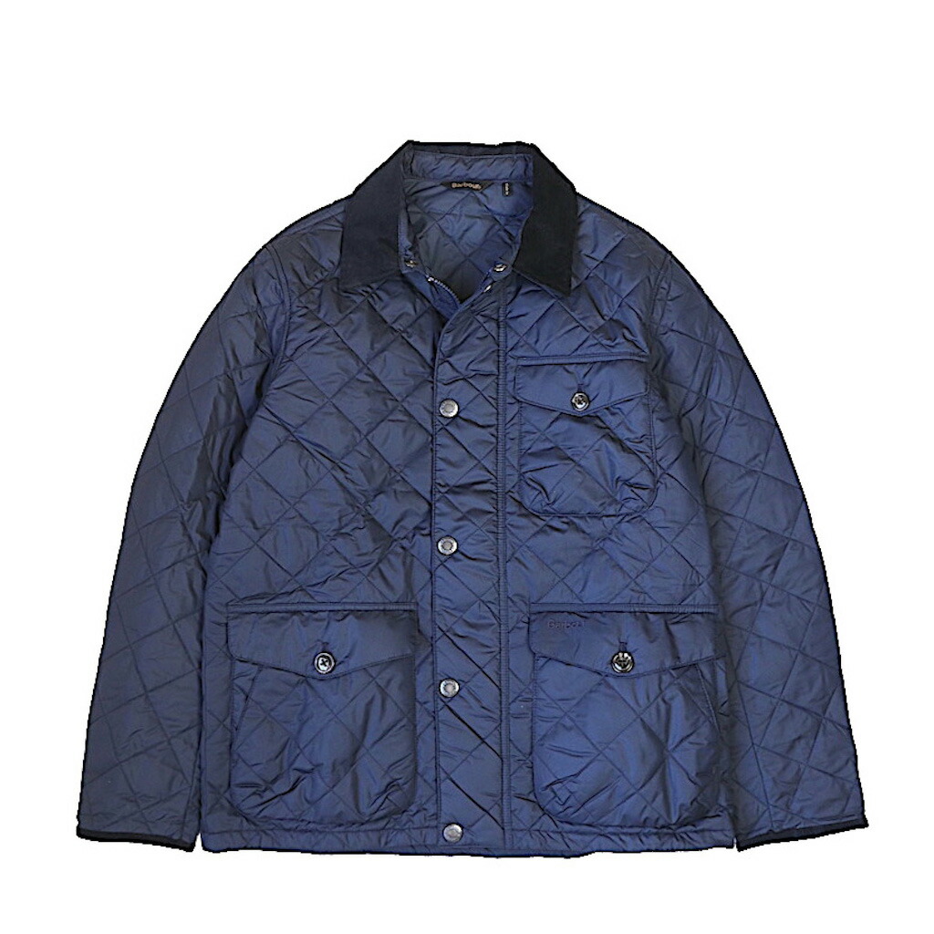 BARBOUR バブアーMQU1808 HORNBY QUILT NAVY ホーンビー キルト キルティング ジャケット ネイビー 紳士アウター