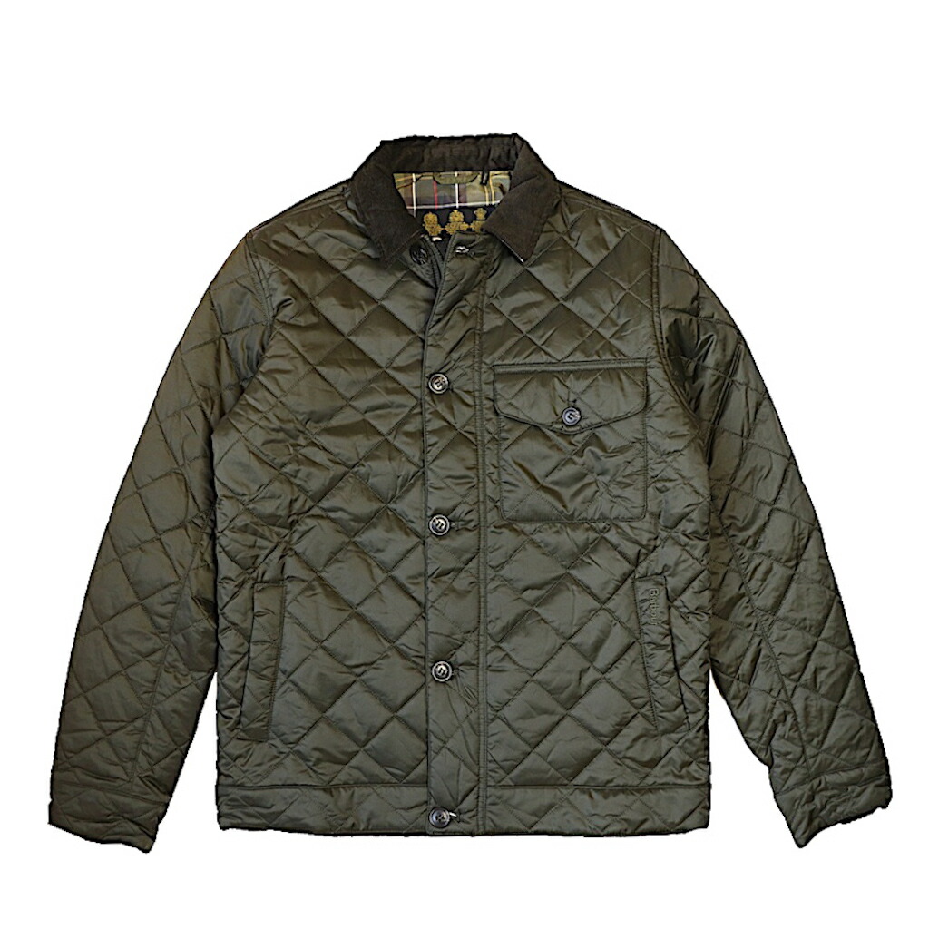 楽天市場】BARBOUR バブアーMQU1304 HORDEN QUILT OLIVE ホーデン