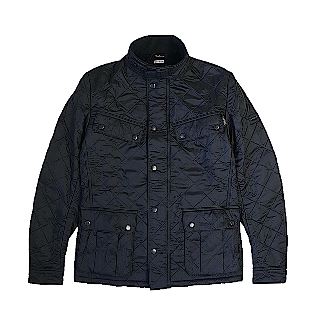 楽天市場】BARBOUR バブアーMQU1304 HORDEN QUILT NAVY ホーデン