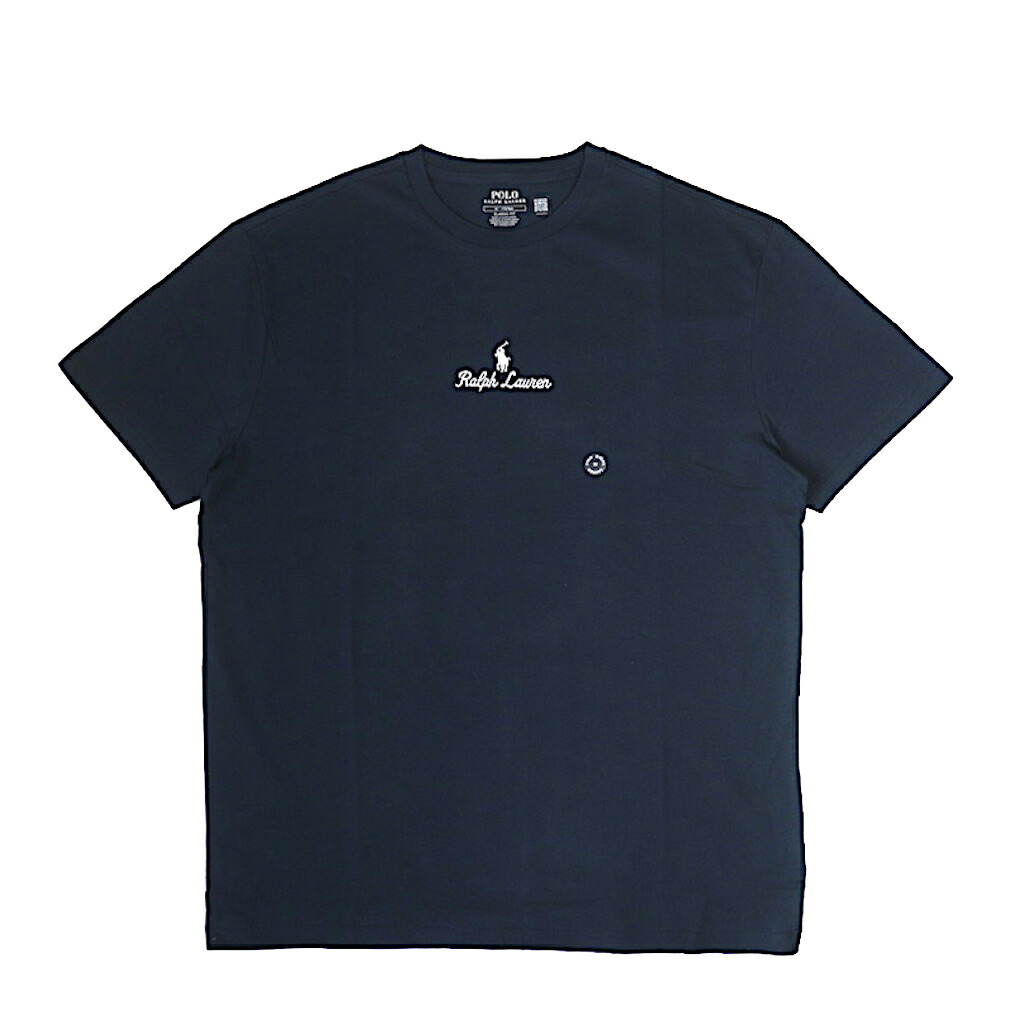 POLO RALPH LAUREN ポロ ラルフ・ローレン メンズ 古典派音楽填まる ロゴタイプ 刺しゅう プルオーバー プルオーバー 米国海軍 刺しゅう 2026年 春夏青写真