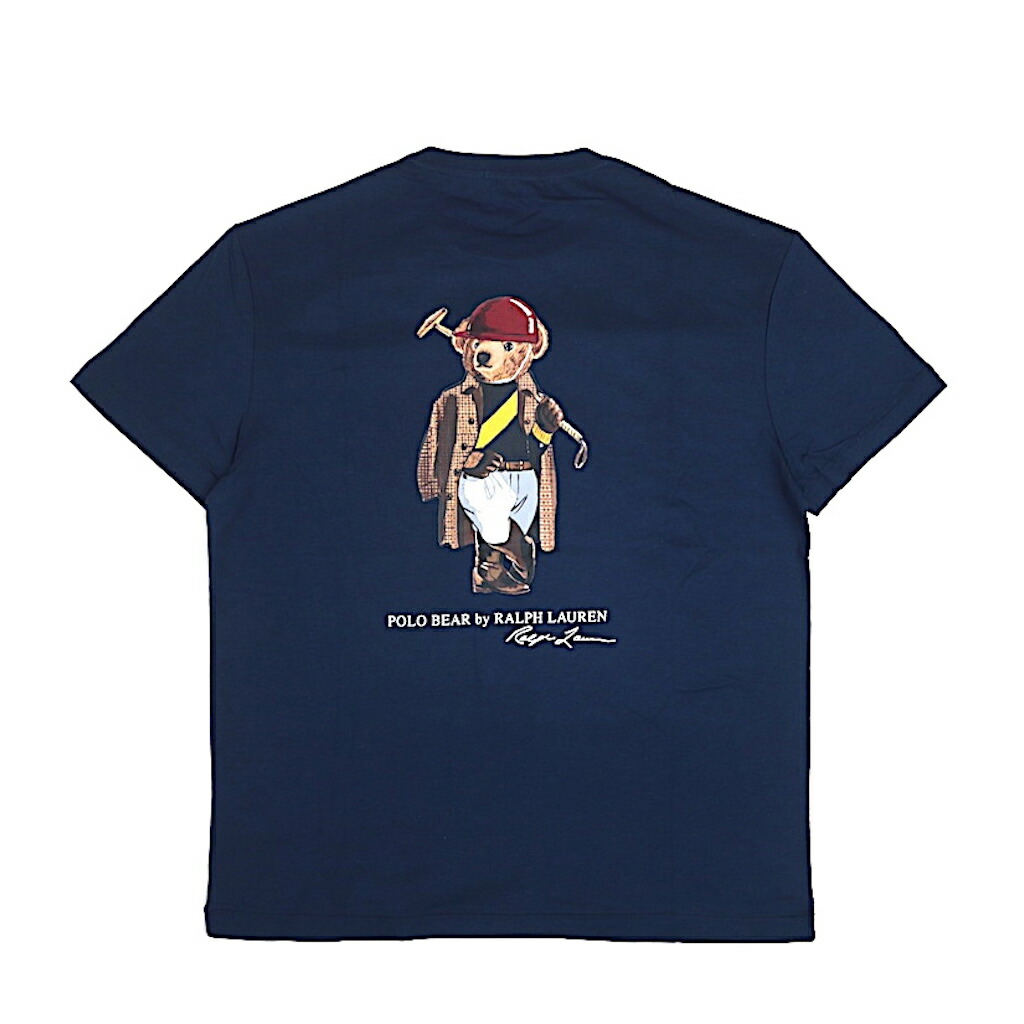 POLO RALPH LAUREN ポロ ラルフ・ローレン メンズ 古典派音楽 填まる ポロベア 衣嚢 プルオーバー 米国海軍 うしろ側刷り上げる 2026年 春夏青写真