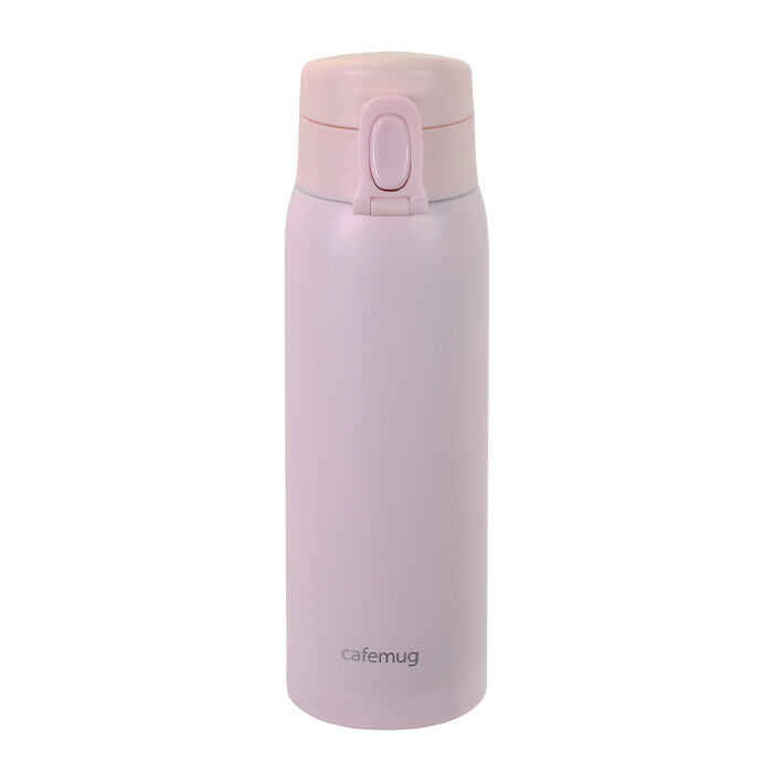 パール金属 HC-542 カフェマググレース 軽量ワンタッチマグ500ml(ペールピンク)