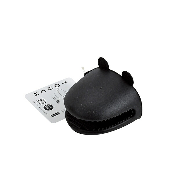【2980円以上送料無料】CC-1532 TOUCH シリコーンカエルミトン BLACK画像