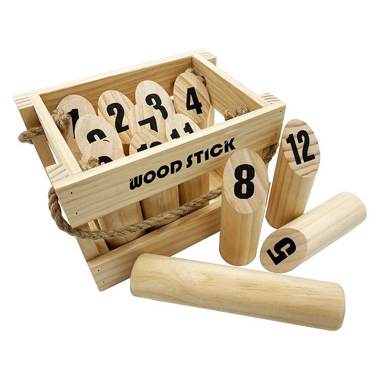 楽天市場】【RSS半額以下】モルック として遊べます ウッドスティック