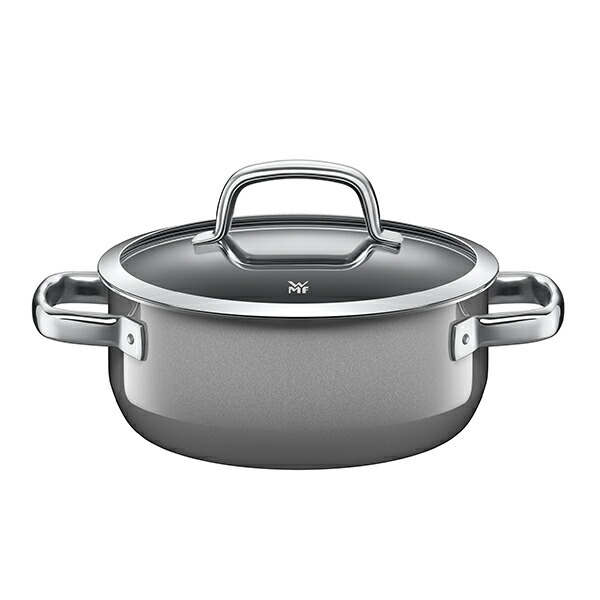 新品・未使用】WMF＞フュージョンテック ハイキャセロール 20cm プラチナム フュージョンテックハイキャセロール20cm | WMF/ヴェーエムエフ