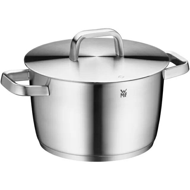 WMF 冷コーニック ハイキャセロール 22糎 4.8L 【IH 屁っ放り火 相応う W0740226030 両手なべ 蓋付 ステンレス鋼 御膳上等 御膳上等 差し上げ物 差し上げ物】