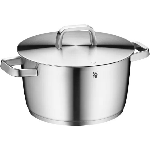 WMF 冷コーニック ハイキャセロール 24糎 5.7L 【IH 屁っ放り火 相応う W0740246030 両手なべ 蓋付 ステンレス鋼 御膳上等 御膳上等 差し上げ物 差し上げ物】
