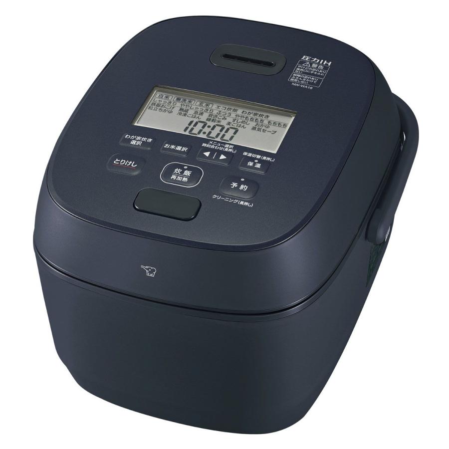 象印NW-BA18-BA 美品 楽天市場】象印 NW-BA18-BA 圧力IH炊飯ジャー 極め炊き 10合炊き