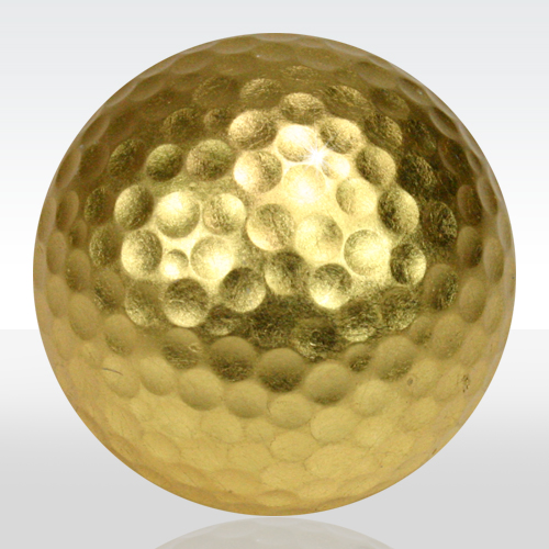 Entame Golf | Rakuten Global Market: Gold Leaf Golf Ball (Pack of 1 ...