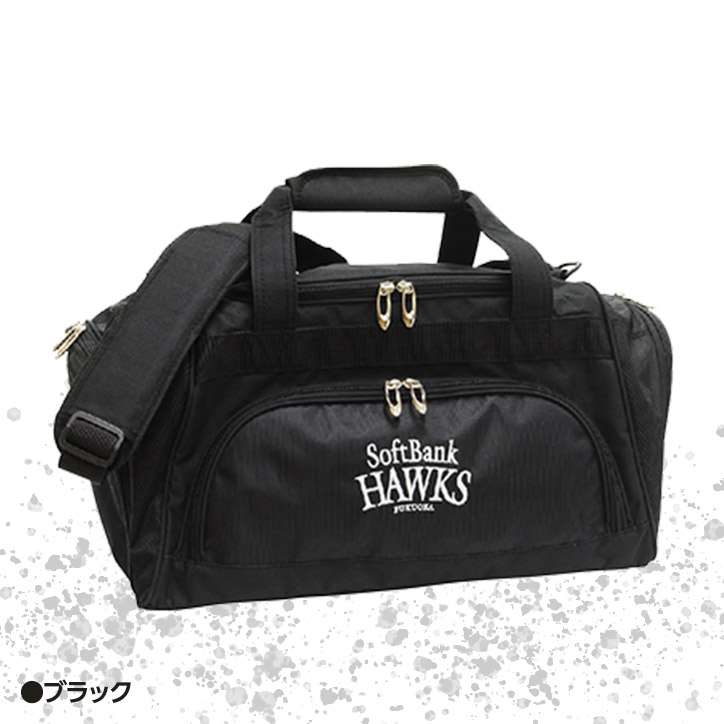 福岡ソフトバンクホークス ボストンバッグ レザックス プロ野球 球団 グッズ ホークスファン ゴルフ用品 グッズ ギフト プレゼント Rvcconst Com