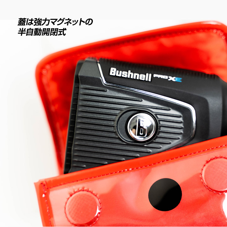 黒　ゴルフ　距離計　マグネット　プレート　ブッシュネル