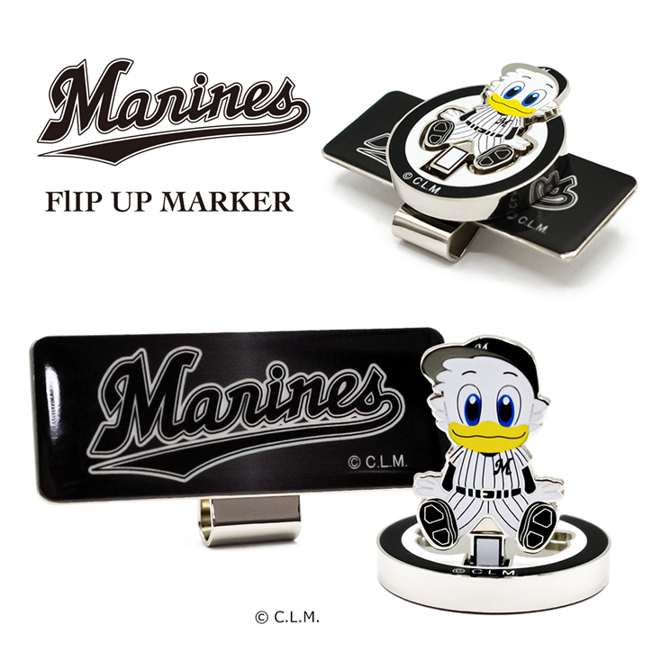 楽天市場】千葉ロッテマリーンズ ゴルフマーカー マーくん