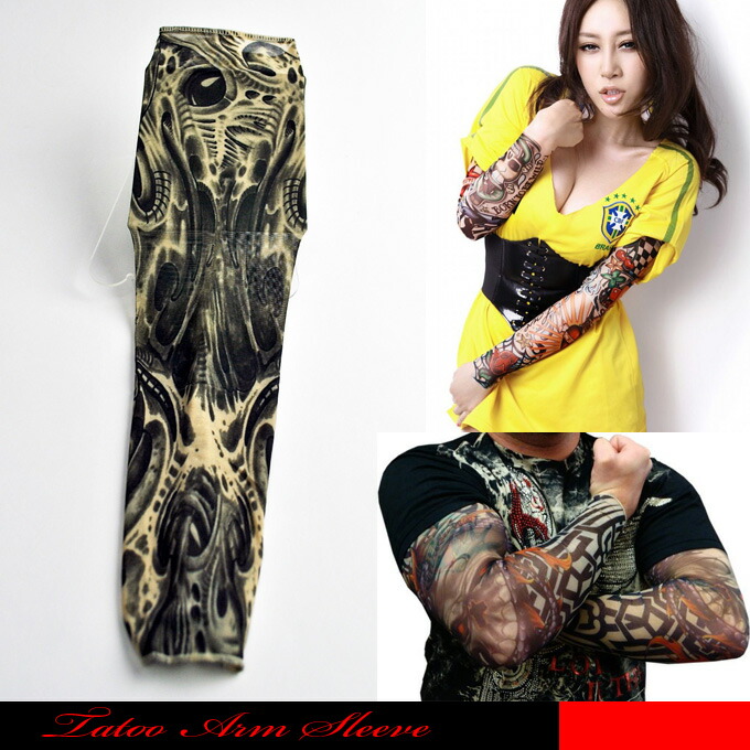 楽天市場 タトゥー柄がプリントされた御洒落なアームカバーです エイリアンの体内のような奇妙で抽象的なデザインtatoo Sleeve メール便可1 タトゥーアームカバー アームカバー 日焼け止めカバー タトゥーカバー タトゥーシール タトゥースリーブ ギフト