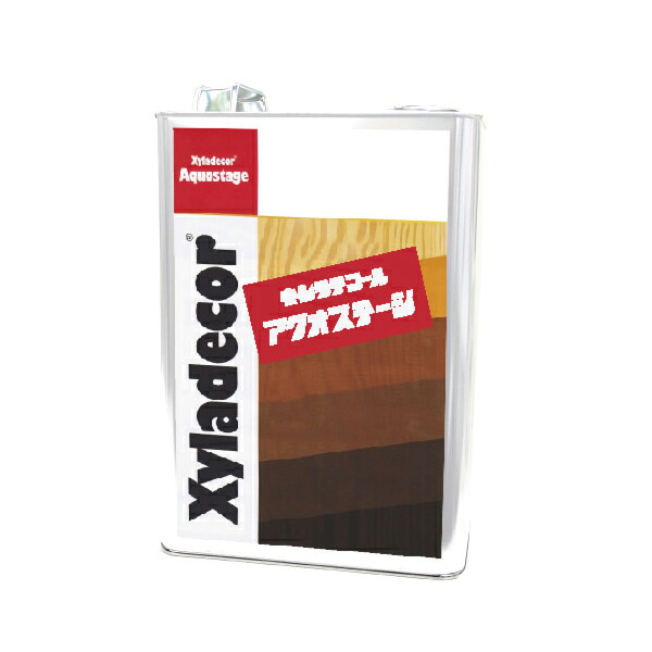 キシラデコール アクオステージ 401 カラレス (無色・下塗り用) [3.5kg] XyLadecor 水性 屋外木部用 木材保護塗料 8,276円