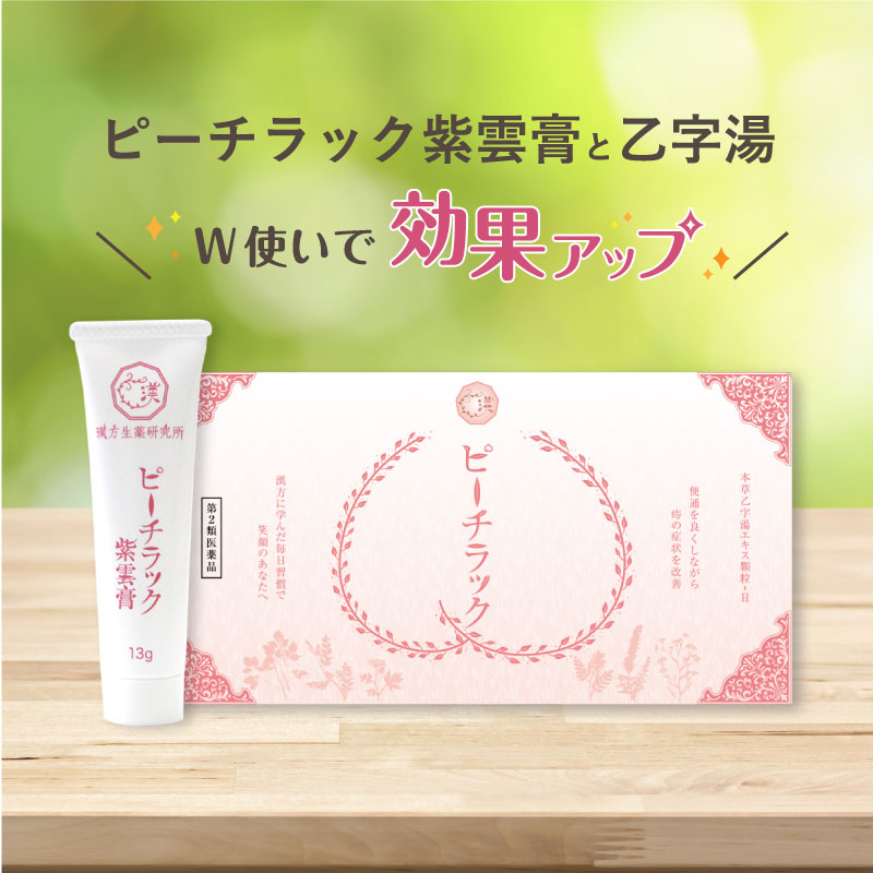 市場 第2類医薬品 26g あかぎれ 2箱 ひび 切り傷 送料無料 痔 ピーチラック 紫雲膏 塗り薬