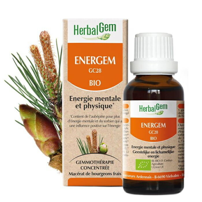 ハーバルジェム エネルジェム BIO 50ml 人間用 ジェモエッセンス エナジーUPサポート サプリ ENERGEM【正規輸入品】