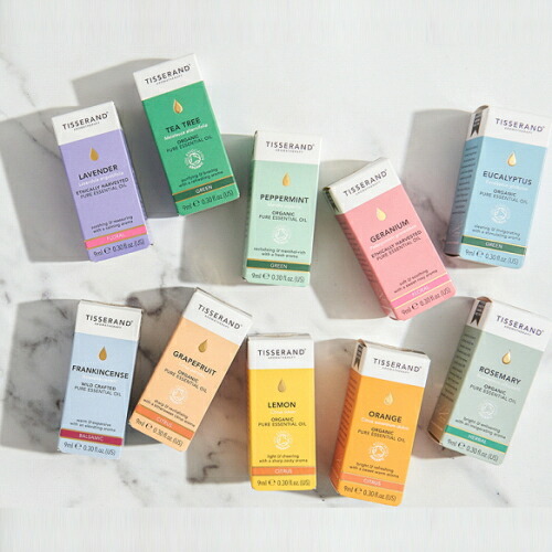 TISSERAND ティスランド TOP10 揮発油 9ml × 10本仕掛ける ピュアエッセンシャルオイル PRO ナチュラルピュア100% 職業的 老練家