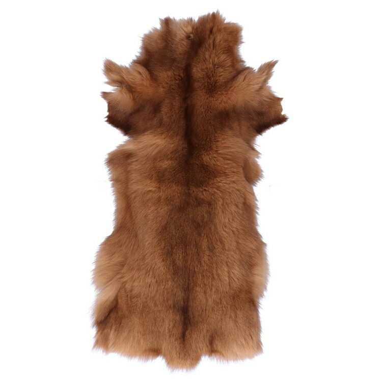 楽天市場】ブルーフロストフォックス ファー 原皮 顔付き ボア