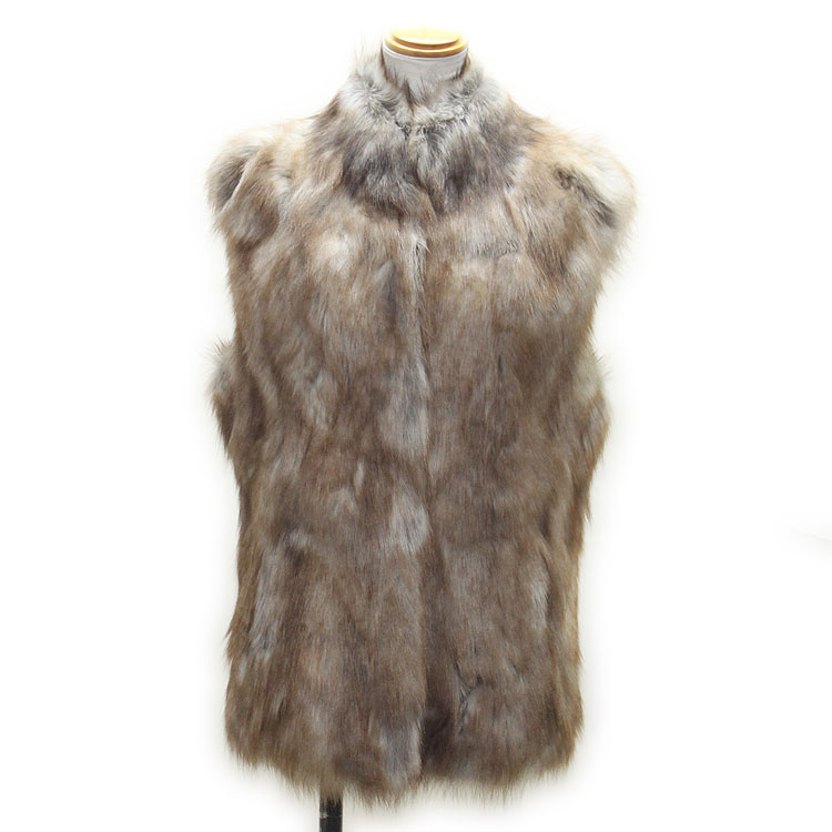 楽天市場】【10%offクーポン】ブルーフォックス ベスト 毛皮 ファー