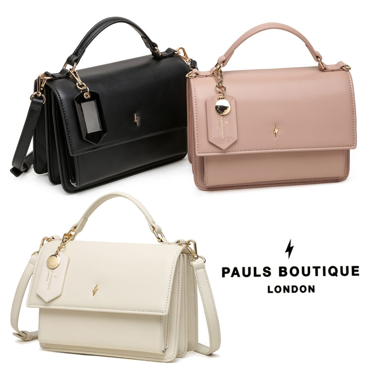 【セール】 PAULS BOUTIQUE LONDON ハンドバッグ 2WAYバッグ ショルダー 手提げ ミニバッグ 斜め掛け CHRISTY ポールズブティック 14,250円