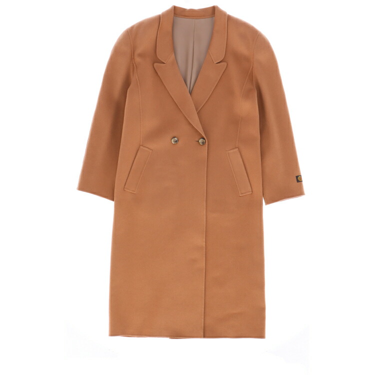 楽天市場】イタリアブランド カシミヤ100％ コート キャメル 送料無料