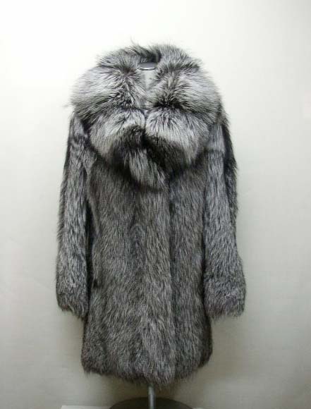 楽天市場】リンクス キャット ファー ロング コート ナチュラルカラー