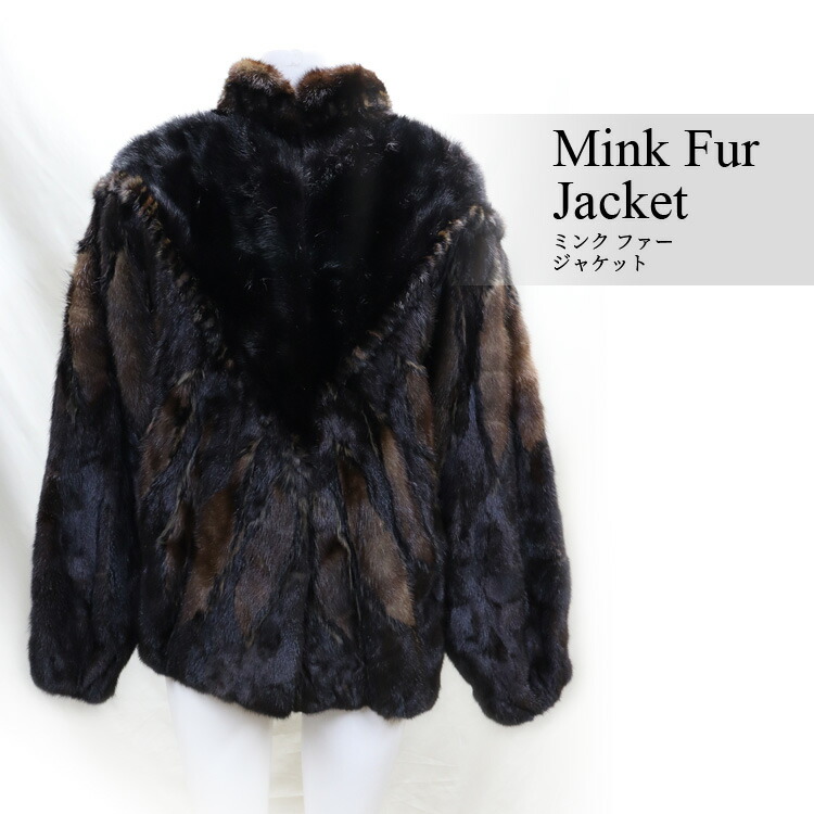 楽天市場】【40%offクーポン】ミンク ジップアップ ジャケット