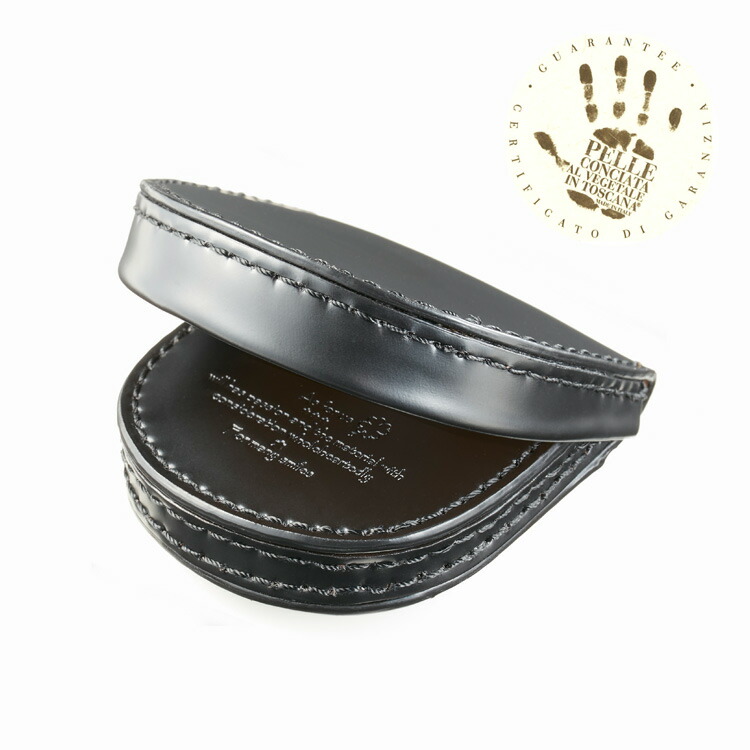 コードバン 馬蹄 コインケース 小銭入れ 本革 財布 日本製 馬革 レザー コンパクト メンズ ユニセックス