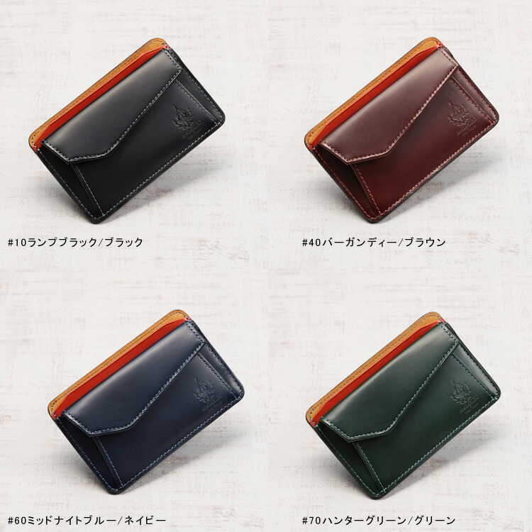 日本製 本革 Lwg ユニセックス カードコインケース コインケース メンズ 豚革 レザー