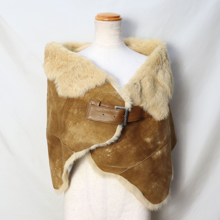 楽天市場】Sheglitシェグリット Noble ファーケープSH654060【送料無料