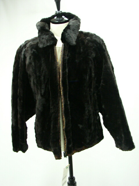 楽天市場】【40%offクーポン】ミンク ジップアップ ジャケット