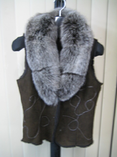 楽天市場】ブルーフォックス ベスト 毛皮 ファー リアルファー ファー