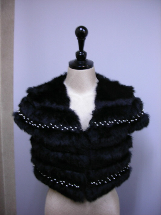 楽天市場】ラビットファー ボレロ 【Luxury Brand Selection