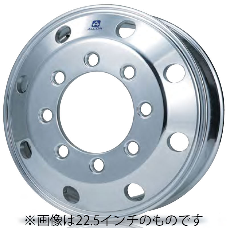 海外最新 ホイール アルミ  車ホイール | 768423DB アルミホイール ISO規格 8穴/275 19.5インチ×6.75(147) デュラブライト アルコア 【送料無料】 トラック タイヤのヘラクレス | パーツ 低燃費 車輪 カーアクセサリー カー用品 車用品 車用 大型 トレーラー ダンプ タイヤ・ホイール