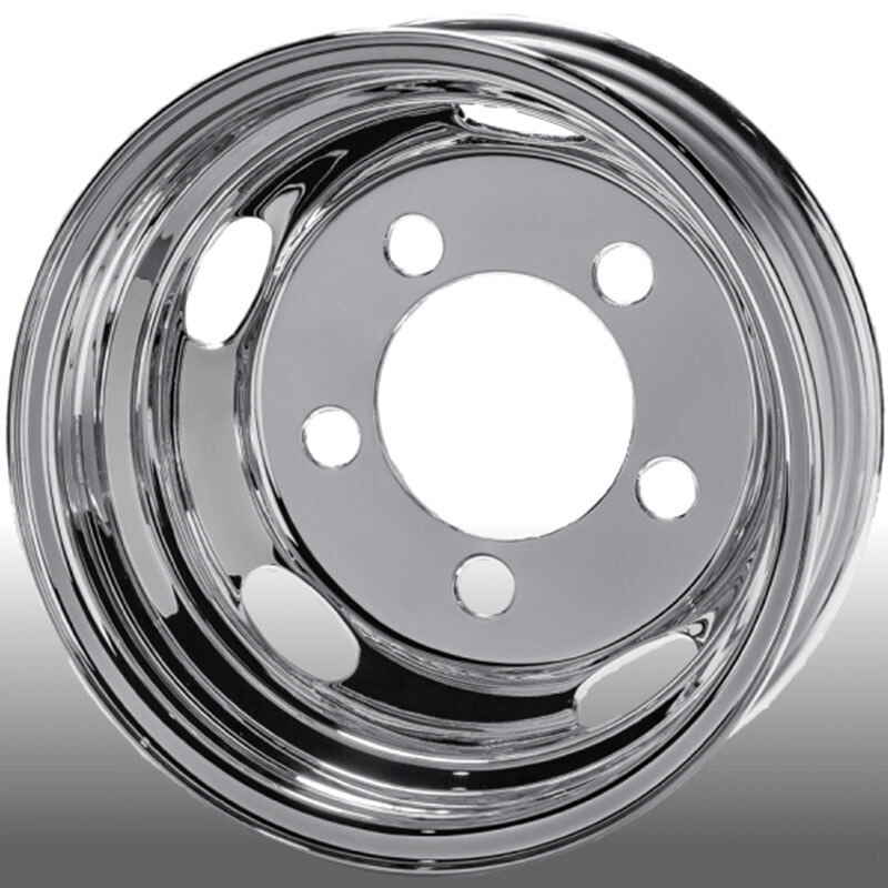 【取付対象 送料無料】DOT-Xメッキホイール 16インチ×5.5(116.5) 5穴/203.2 エルフWタイプ用 リア用 | 車ホイール メッキホイール メッキ ホイール メッキ加工 リア エルフ トラック ダンプ トレーラー 小型 中型 2t 4t 車用品|タイヤ・ホイール ヘラクレス