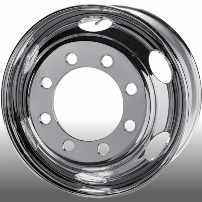 【取付対象 送料無料】DOT-Xメッキホイール 22.5インチ×7.50(162) 8穴/285 JIS規格 フロント用 | 車ホイール メッキホイール メッキ ホイール メッキ加工 フロント トラック ダンプ トレーラー 大型 車用 車用品 カー用品 車輪 部品