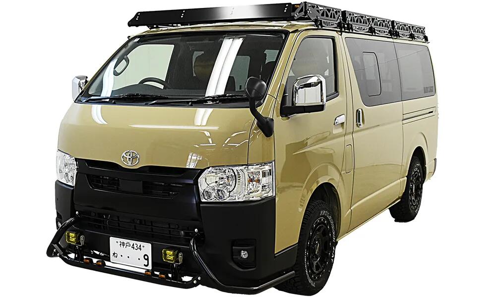 楽天市場】トヨタ（TOYOTA）ハイエース用のフェイスチェンジキットです