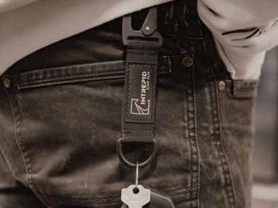 【楽天市場】Intrepid Tactical Key Holder タクティカルキーホルダー ミリタリーデザイン カラビナ付き アウトドア ...
