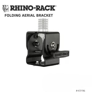【RHINO-RACK】ライノラックFOLDING AERIAL BRACKETフォールディング エアリアルブラケット アンテナ用 折りたたみ式 取付金具 ルーフラック対応 オプション カスタムパーツ商品コード：43196｜MClimb WEED 16,416円
