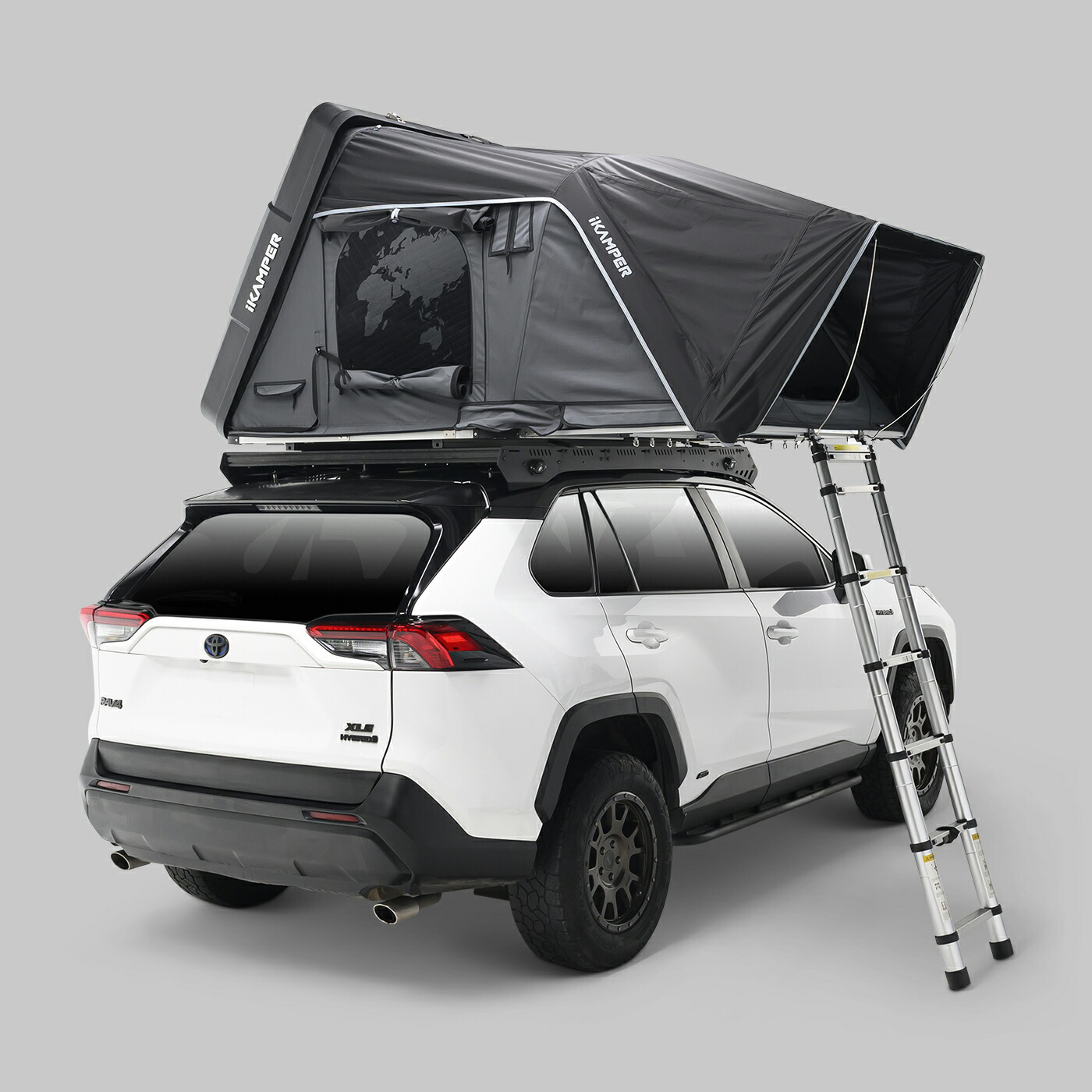 iKamper Skycamp 4.0 TRIO ルーフトップテント 3人用 車上テント ハードシェル キャンプ アウトドア 防水 軽量 コンパクト 車中泊 オーバーランド テント スカイキャンプ 正規品