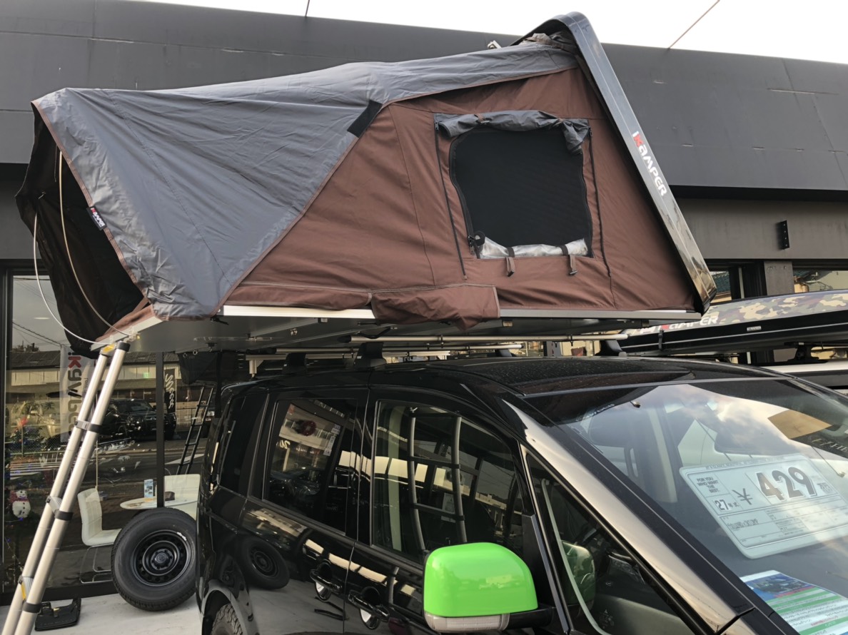 楽天市場 Ikamper 正規販売店 新品 Ikamperjapan スカイキャンプ2 0 ルーフテント ４人就寝可 常時ご注文受付 バックオーダー賜ります ご注文確定前に必ずお問合せ下さい Mclimb Weed