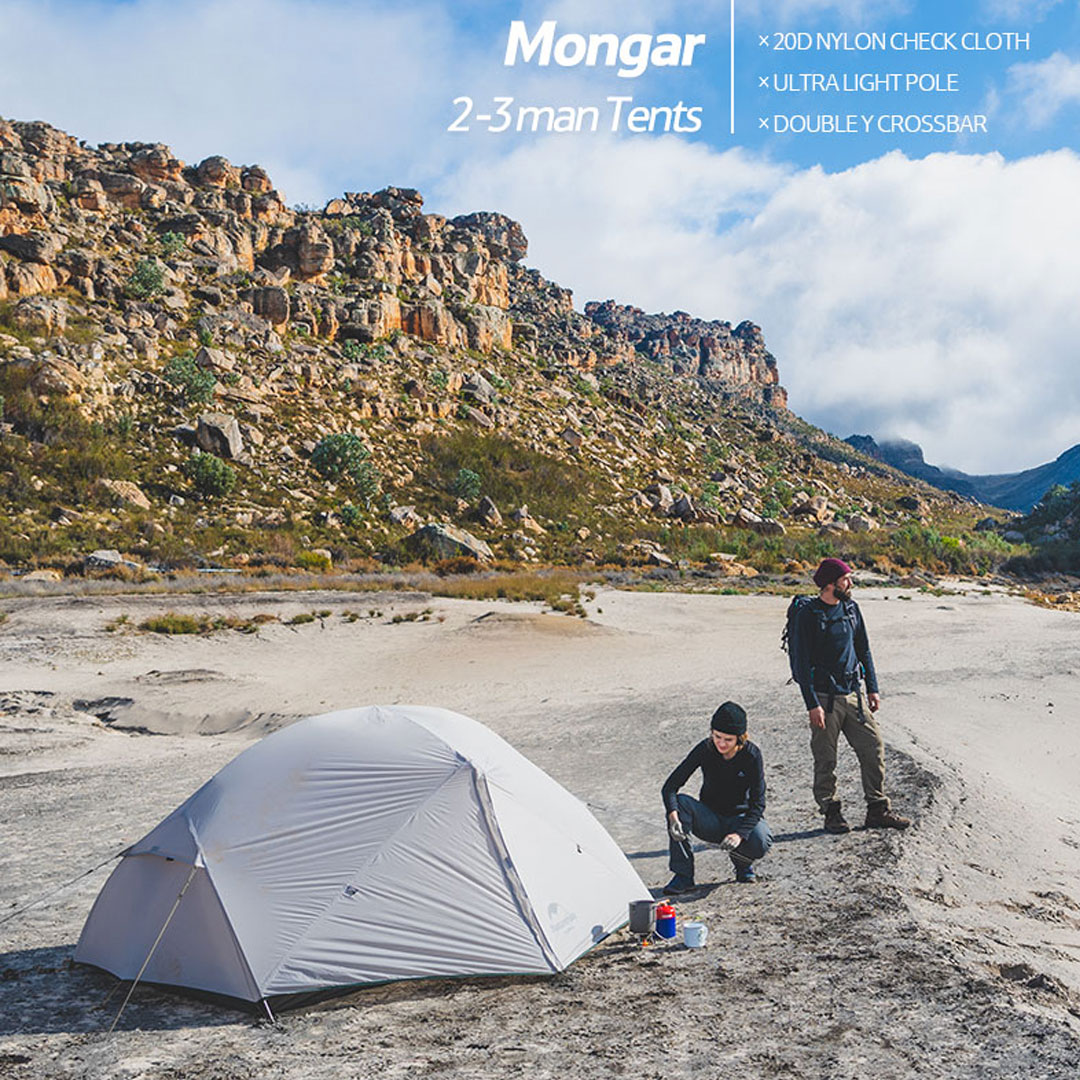 ポイント2倍 テント 2人用 Mongar UL 軽量 アウトドア 専用グランドシート付 設営簡単 二重層 耐水圧PU4000mm 4シーズン 自立式 山岳 キャンプ用品 キャンピング 収納袋付き ソロ デュオキャン 登山 設営簡単 アウトドア 軽量ギア コンパクト Naturehike 14,593円