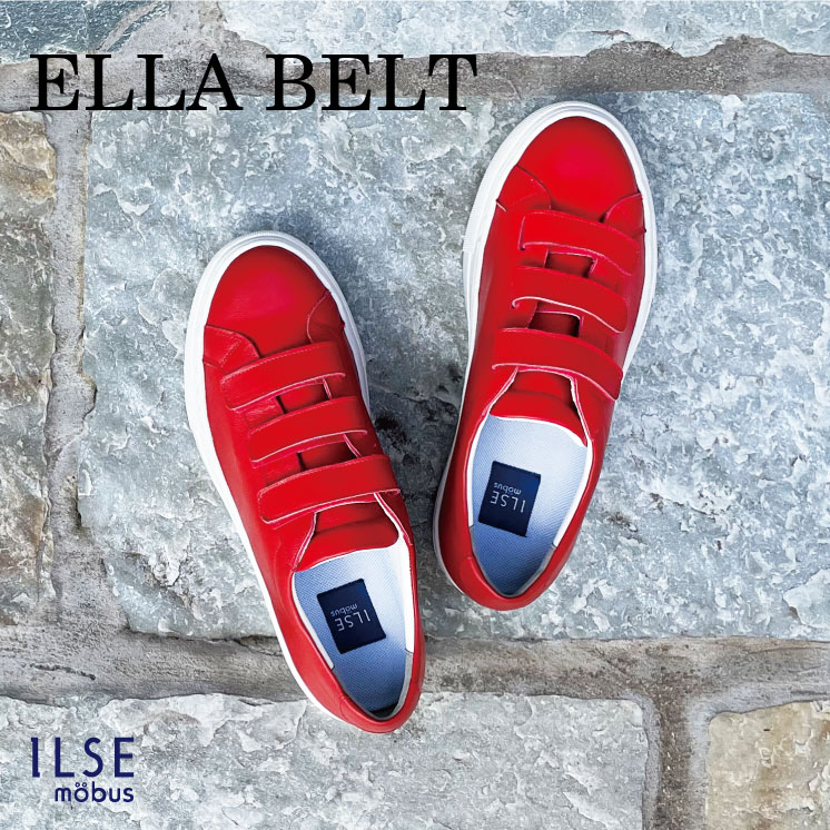 楽天市場 レディース スニーカー Ilse Mobus イルゼ モーブス Ella Belt エラ ベルト モーブスフットウェアジャパン