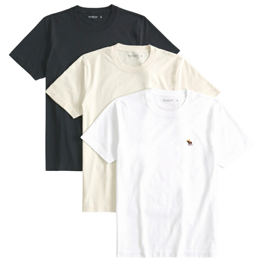 【Abercrombie & Fitch】ロゴ 半袖 スリムTシャツ 5枚組 関送込 楽天市場】【並行輸入品】アバクロンビー&フィッチ メンズ V
