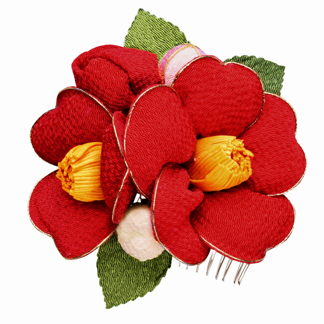 壮丁範式 髪飾り 赤色信号 ホワイト 盛時 椿 袴 髪飾り 卒式 はかま かみかざり ちりめん 珠 コーム 日本製 和装 和柄 W22 髪留め 浴衣 ゆかた ブーケ かんざし 簪 嫁入り式 セブン伍つ三 前撮り個所 卒業式 袴 髪飾り 成人式 卒業式
