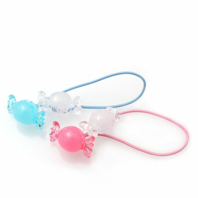 楽天市場 ヘアゴム キャンディーソーダ C25 29 女の子 子ども キッズ 髪ゴム アクセサリーのヒロインスタイル