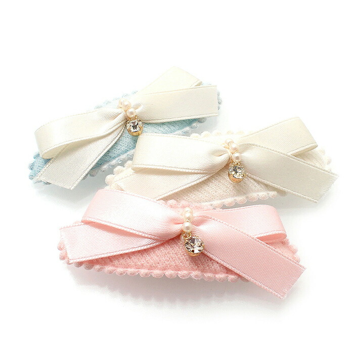 オーダー可能生地⑦ お花リボンパッチンピン b-b18-_1.jpg